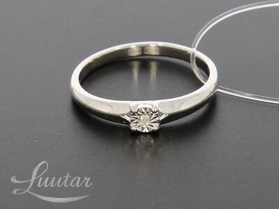 Hõbesõrmus 925* Uus! Sokolov! Briljant 0.008ct