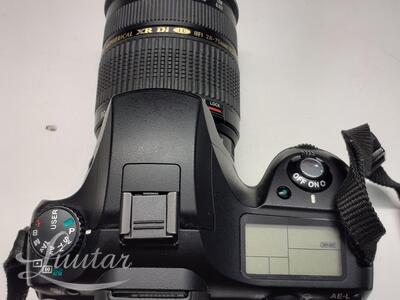 Peegelkaamera Pentax K10D + Objektiiv Tamron SP AF 28-75mm f/2.8 XR Di LD (IF) 28-75