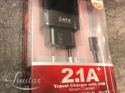 Laadija ATX U21 2.1A + Juhe micro USB UUS! 