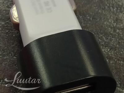 Autolaadija 1A USB +1A USB