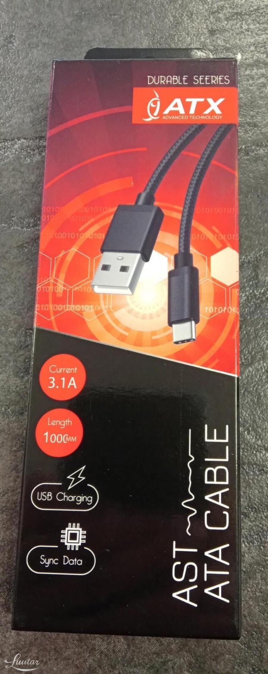 Juhe USB → Type-C Valge UUS! 