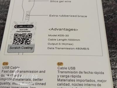Juhe JELLICO KDS-30 USB-micro USB 3.1A