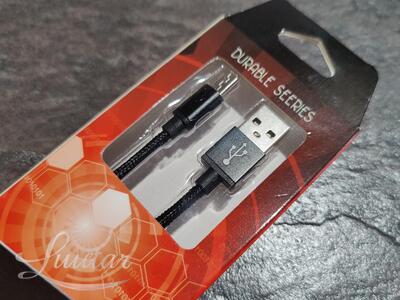 Juhe ATX USB → micro USB Pikk otsik 8mm UUS!