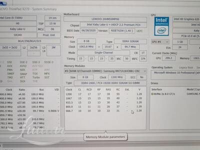 Sülearvuti Lenovo ThinkPad X270