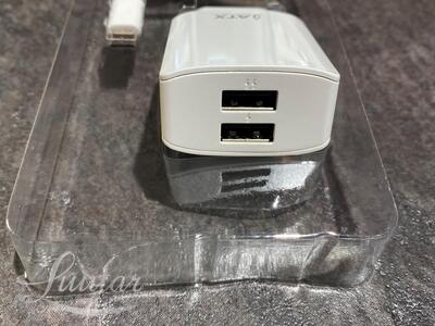 Laadija ATX U21 2xUSB 2.1A + Juhe USB Type-C
