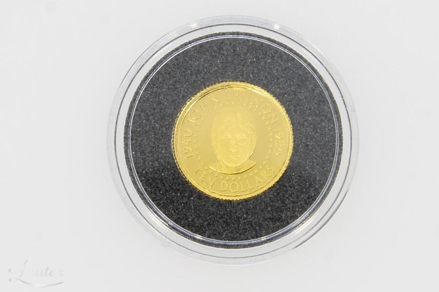Kuldmünt 999* 10 Dollars - Elizabeth II John Lennon