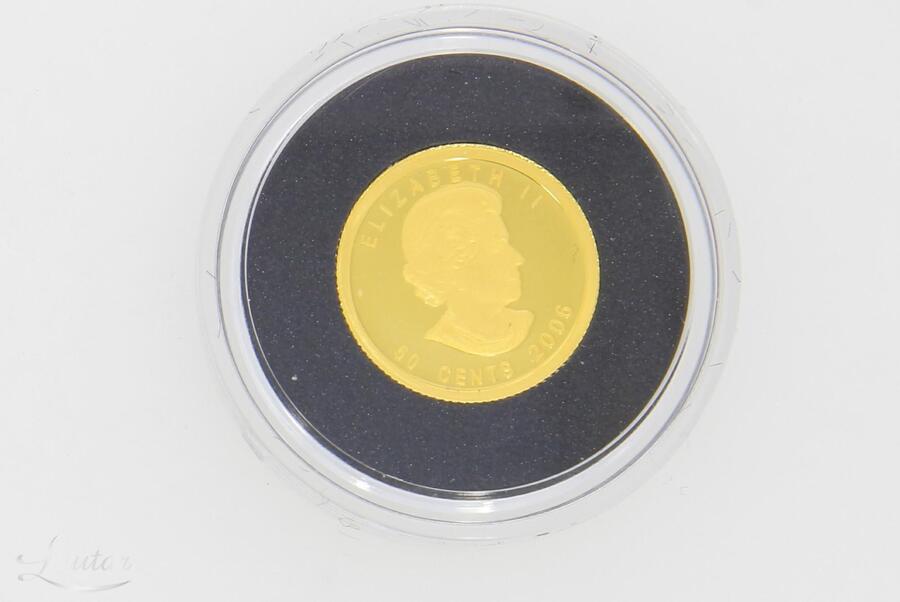 Kuld münt "Elizabeth II 50 cents 2006"