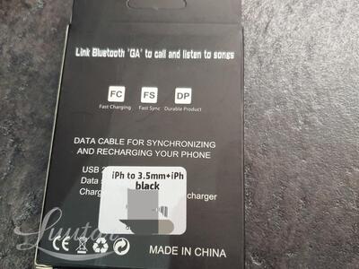 Audiokonverter Bluetooth + Lightning => 3.5mm + Lightning