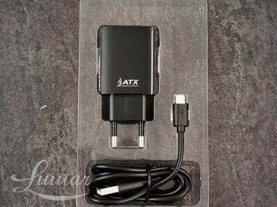 Laadija ATX U21 2xUSB 2.1A+Juhe microUSB