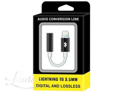 Audiokonverter Bluetooth + Lightning to 3.5mm