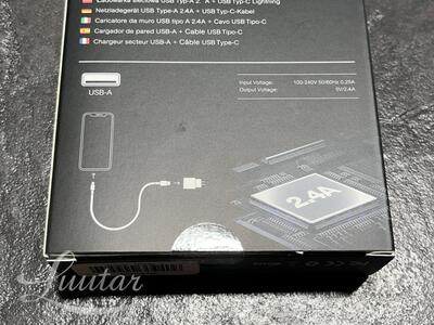 Laadija USB 2.4A + Lightning