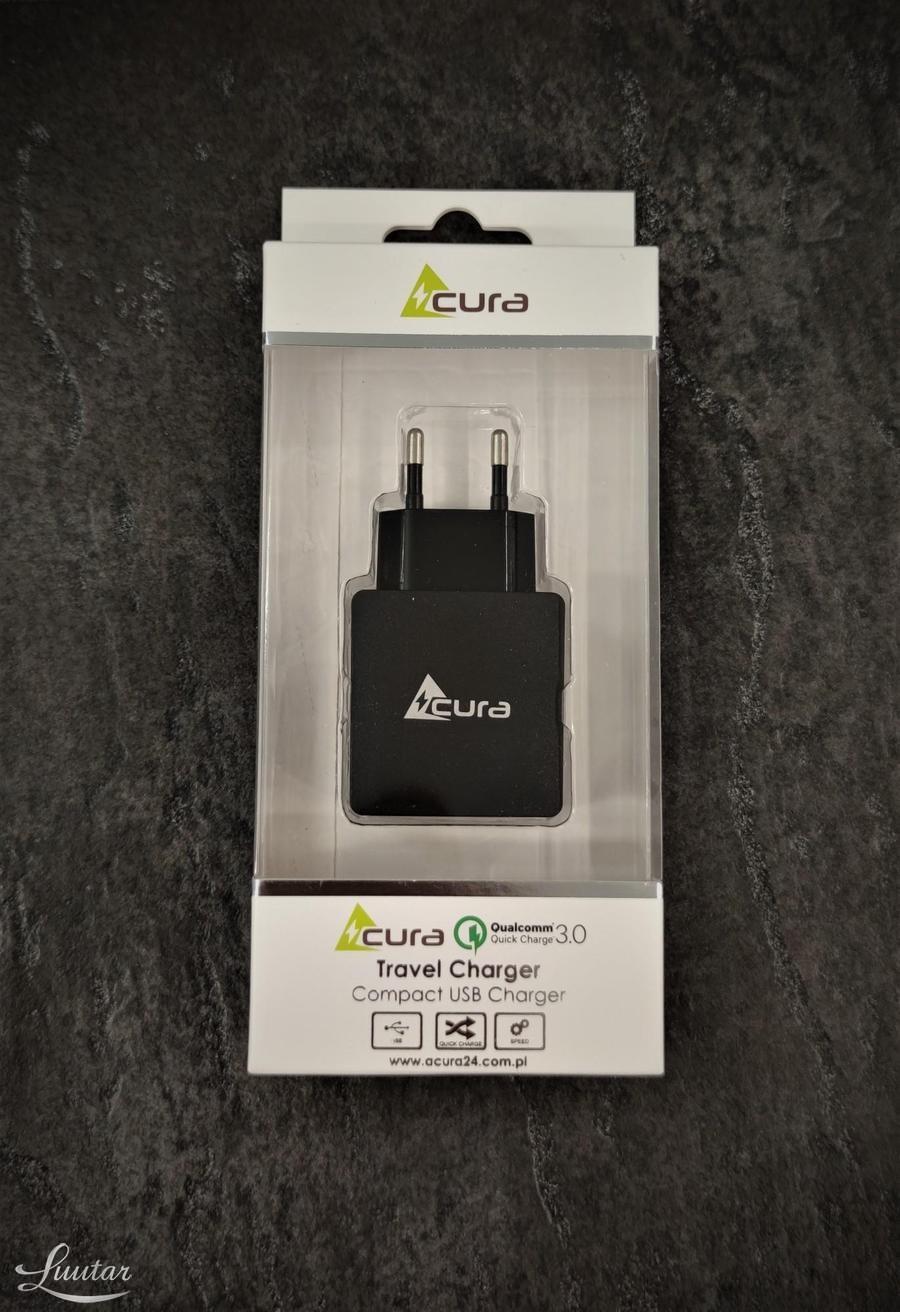 Laadija USB Acura 3A QCT205 QUICK 
