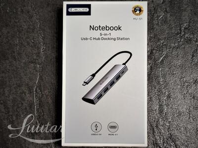 Jagur JELLICO HU-51 Type-C - 4xUSB 3.0 UUS!