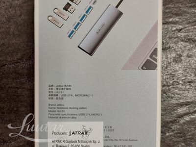 Jagur JELLICO HU - 51 Type-C - 4xUSB 3.0 UUS!