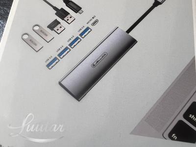 Jagur JELLICO HU-51 Type-C - 4xUSB 3.0 UUS!