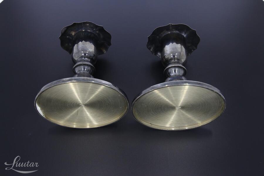 Täitega hõbe küünlajalgade komplekt 830*