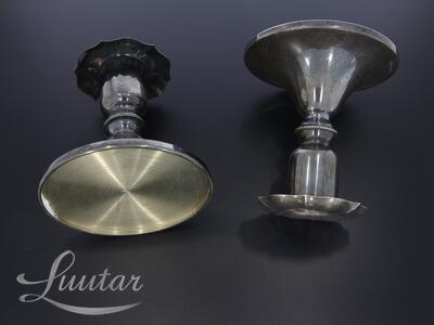 Täitega hõbe küünlajalgade komplekt 830*