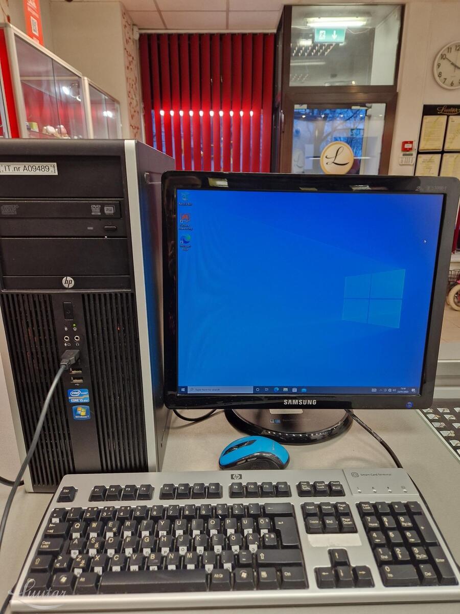 Lauaarvuti HP Intel Core i5 + Monitor Samsung 961BF