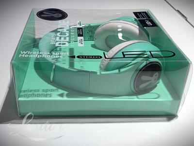 Kõrvaklapid Bluetooth LED1 green  UUS!