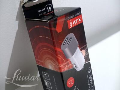 Autolaadija ATX Mini 1A 2xUSB  hall  UUS!
