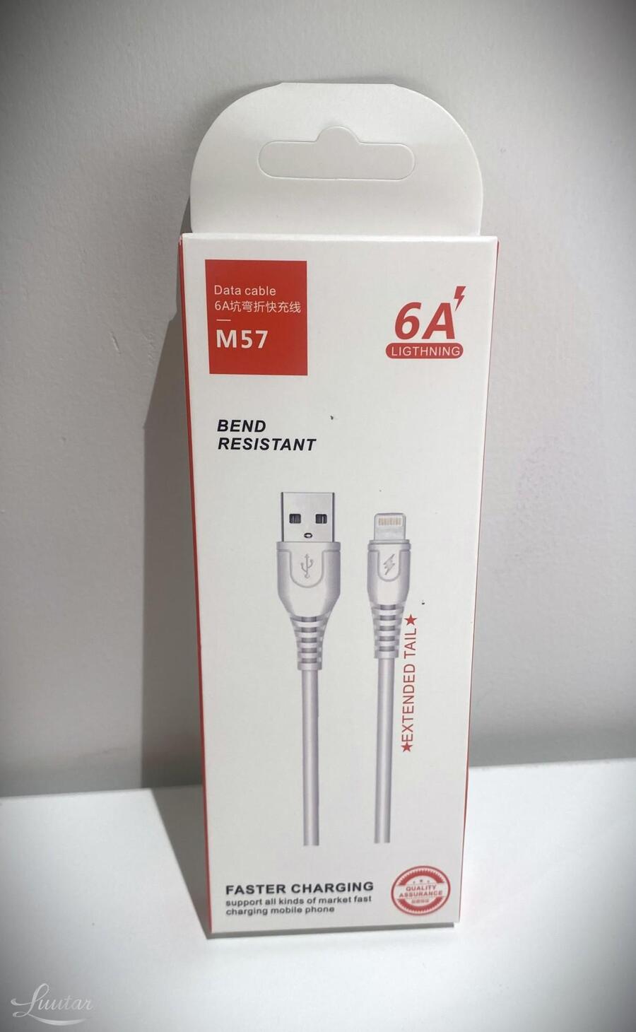 Juhe USB Lightning 6A  UUS!