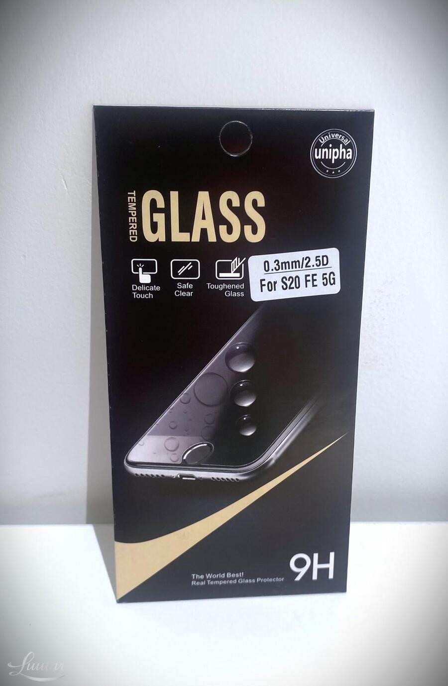 Kaitseklaas PP+ Samsung S20 FE  5G 2.5D  UUS!