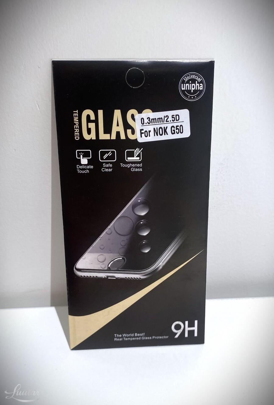 Kaitseklaas PP+ Nokia G50  2.5D  UUS!