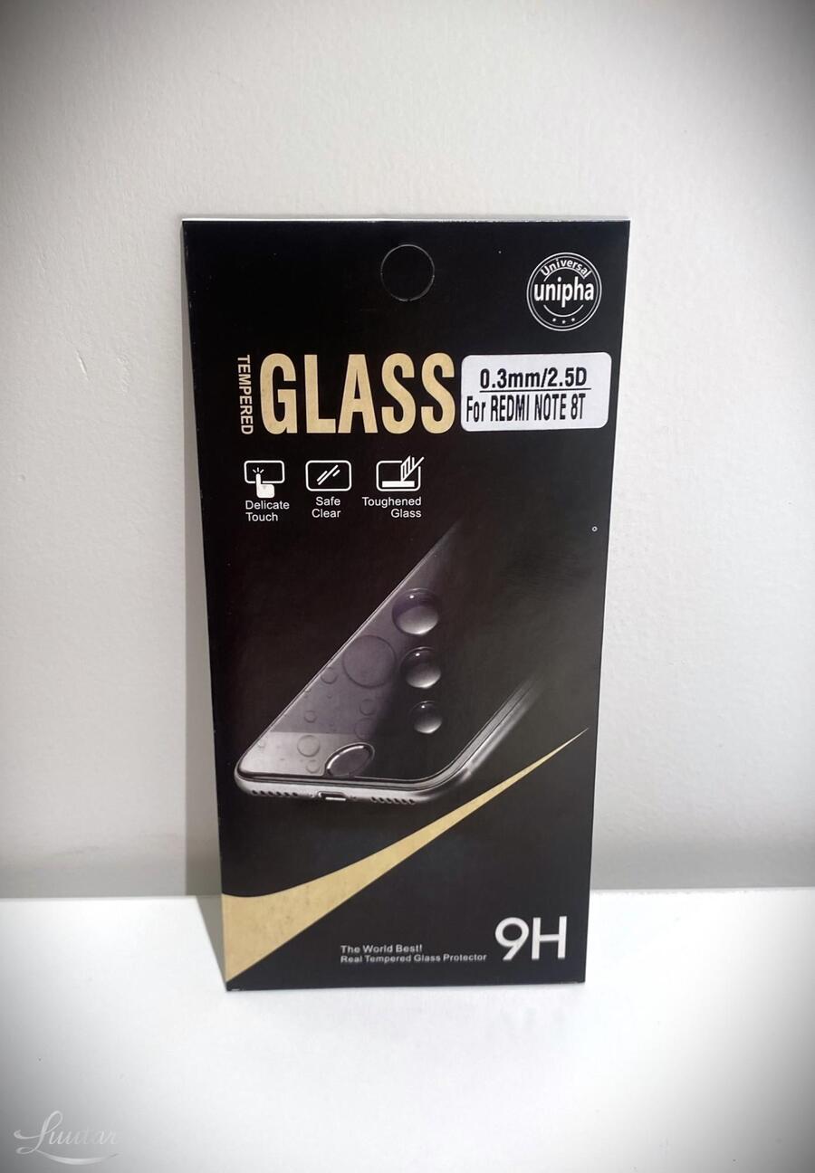 Kaitseklaas PP+ Xiaomi REDMI NOTE 8T  2.5D  UUS!