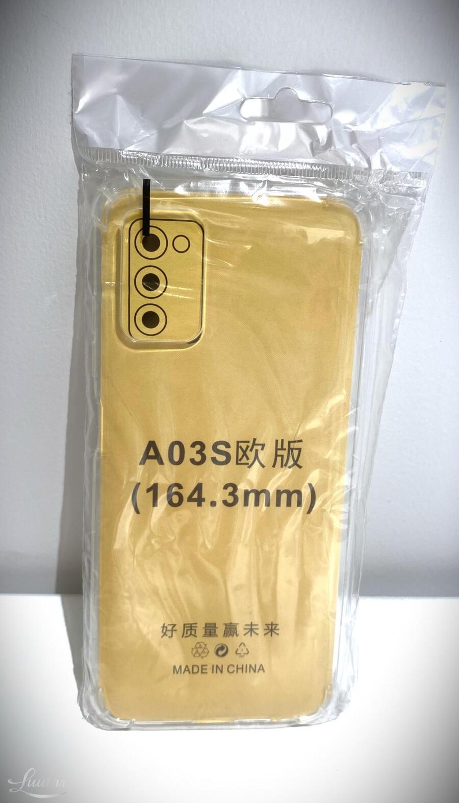 Silikoonümbris ANTI-SHOCK CLEAR Samsung A03S  UUS!