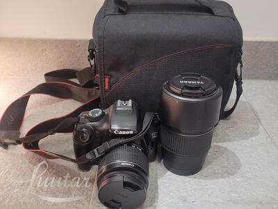 Fotoaparaat Canon EOS 1100D+objektiiv EFS 18-55 mm+objektiiv Tamron AF 70-300mm  