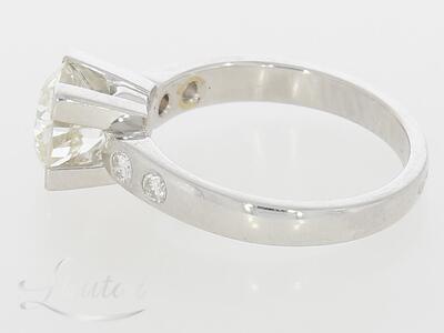 Kuldsõrmus 750* UUS! Käsitöö Briljandid 1.70ct