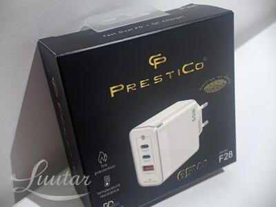 Laadija PRESTICO F28 USB + 2 x USB Type-C QC 65W