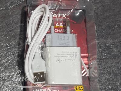 Laadija ATX 2.4A + USB Type-C