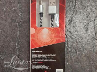 Juhe USB → microUSB 8mm otsik