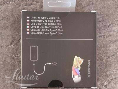 Juhe PRESTICO T5 USB Type-C → USB Type-C Valge