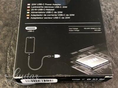 Laadija PRESTICO F8 USB Type-C 20W PD white