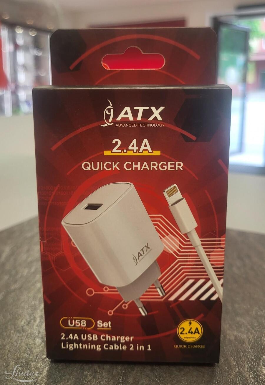 Laadija ATX 2.4A + Lightning