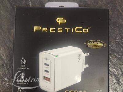 Laadija PRESTICO F28 USB + 2 x USB Type-C QC 65W