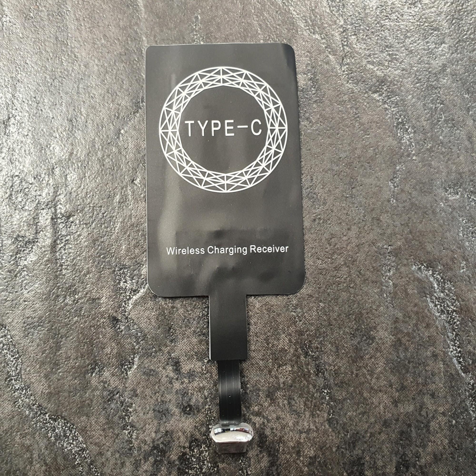 Adapter Qi Juhtmevaba laadimiseks USB TypeC Luutar