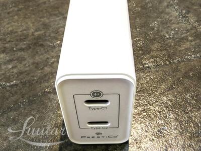 Laadija Prestico F16 2xUSB Type-C 40W PD UUS!
