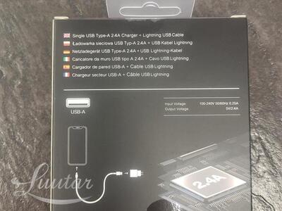 Laadija PRESTICO F6S 2A + microUSB