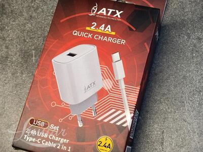 Juhe ATX 2.4A + USB Type-C