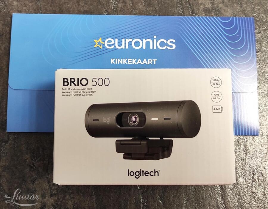 Veebikaamera Logitech Brio 500 HD UUS!