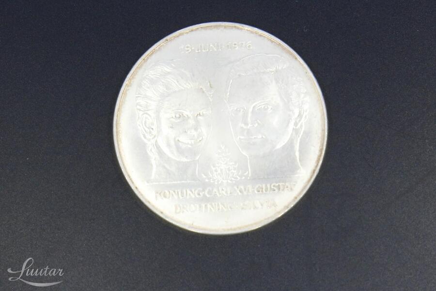 Hõbemünt 1976 Carl XVI Gustaf 50kr