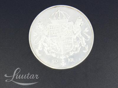 Hõbemünt 1976 Carl XVI Gustaf 50kr