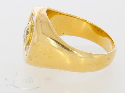Kuldklotser 750* Briljandid 0,62ct + 0,17ct