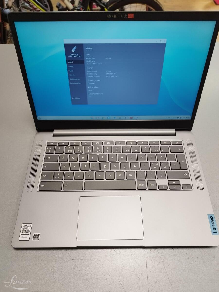 Sülearvuti Lenovo IdeaPad 3 ChromeBook 14MT8183