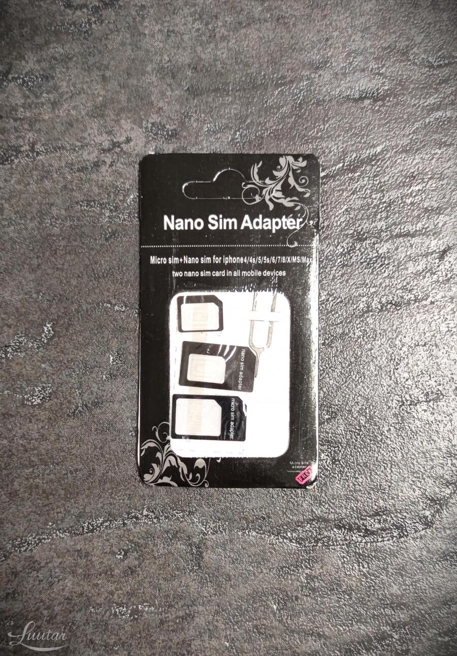 Adapter SIM-kaart Nano→Micro→Mini must