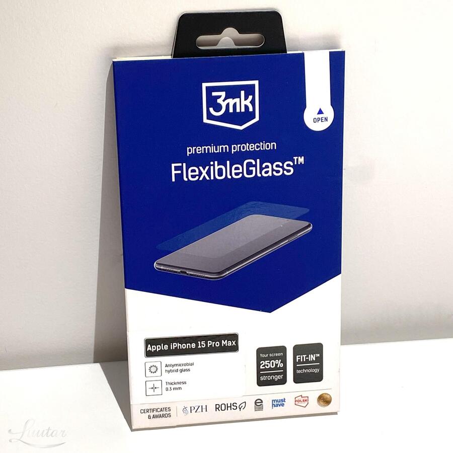 Kaitseklaas 3MK FLEXIBLE iPhone 15 Pro Max