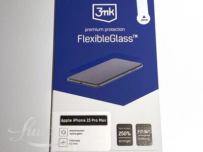 Kaitseklaas 3MK FLEXIBLE iPhone 15 Pro Max